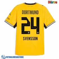 Fotballdrakt Herre Borussia Dortmund Daniel Svensson #24 Hjemmedrakt 2026-27 Kortermet